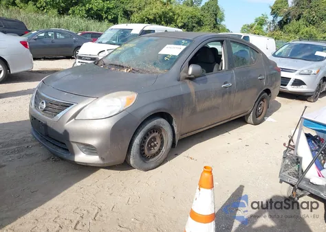 2012 Nissan Versa 1.6 Sv z USA, uszkodzony, nr VIN 3N1CN7AP9CL930377